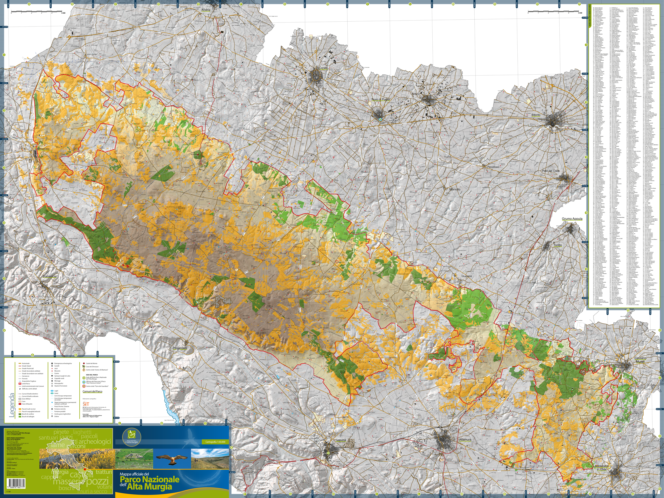 mappa tecnica