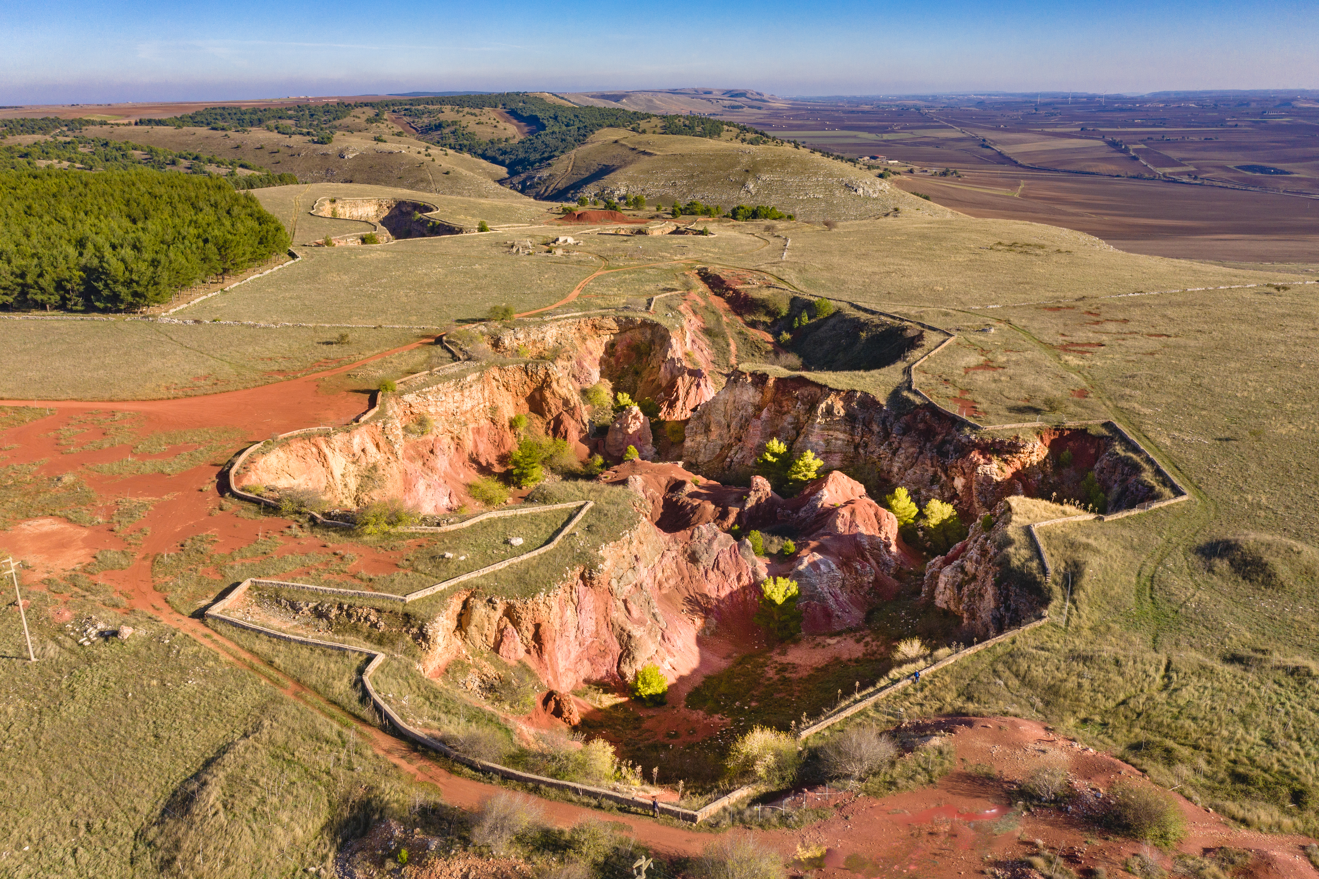 le Miniere di Bauxite, un geosito del Parco