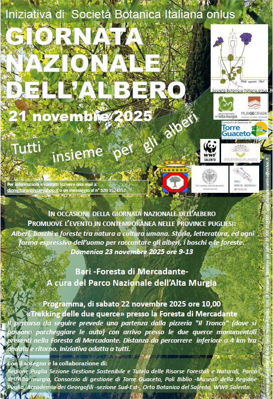 Giornata nazionale dell'albero 2025