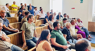 Foto incontro tra Parco, allevatori, agricoltori, e associazioni di categoria