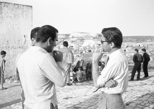 Pasolini sul set foto di Notarangelo 