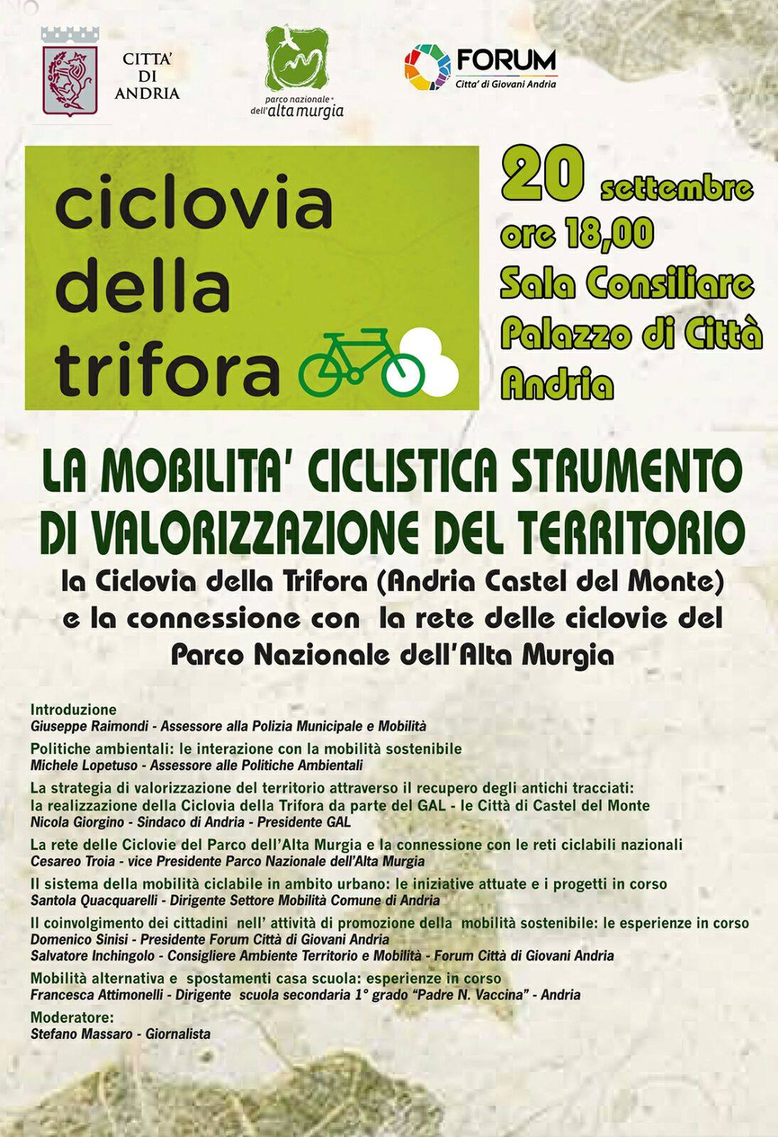 locandina mobilita andria 