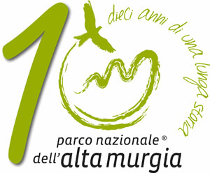 logo decennale parco alta murgiap 